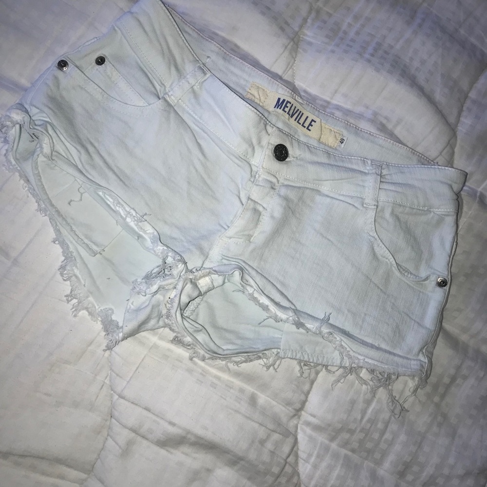 Baby blue brandy Melville short shorts